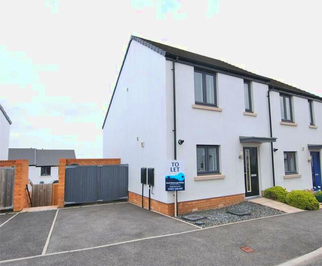 2 Bedroom Semi-Detached House To Rent In Summering Close, Okehampton, EX20