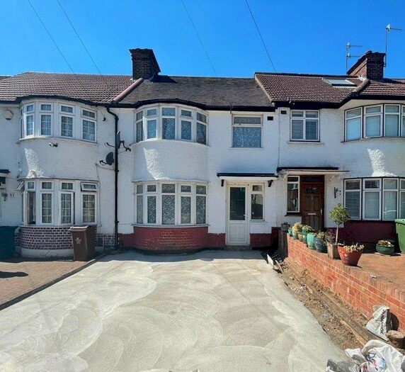 3 Bedroom Terraced House To Rent In Abercorn Crescent, Harrow, HA2