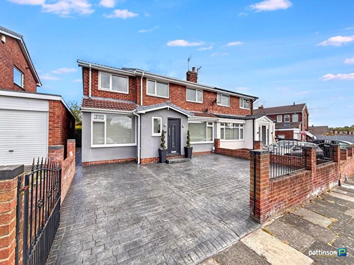 4 Bedroom Semi-Detached House For Sale In Belsay Gardens, Newcastle Upon Tyne, Tyne And Wear, NE3