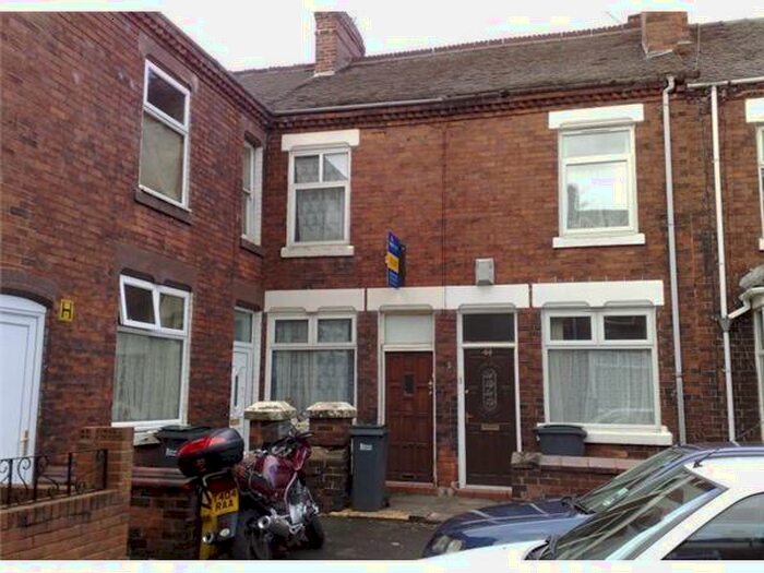 2 Bedroom Terraced House To Rent In Harcourt Street, Shelton, Stoke-on-trent Staffordshire, ST1