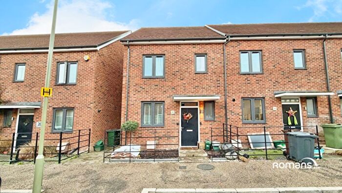 2 Bedroom End Terrace House For Sale In The Carriage Drive, Basingstoke, Hampshire, RG24