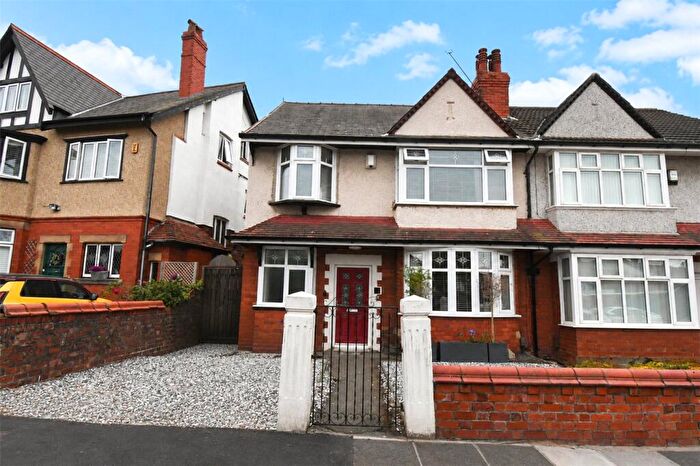 4 Bedroom Semi-Detached House For Sale In Cliff Road, Wallasey, Wirral, CH44