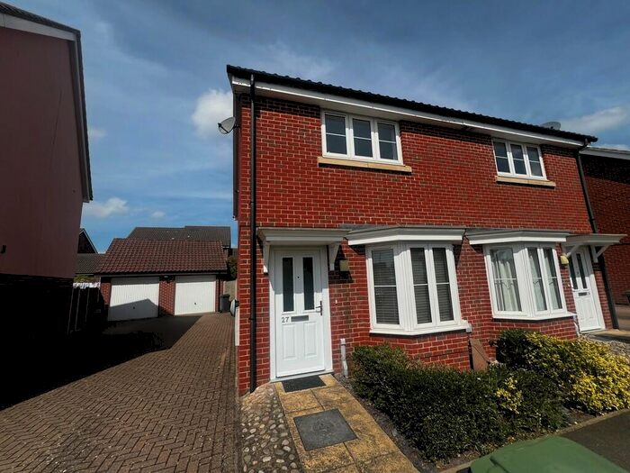 2 Bedroom Semi-Detached House To Rent In Valley View Drive, Great Blakenham, Ipswich, IP6