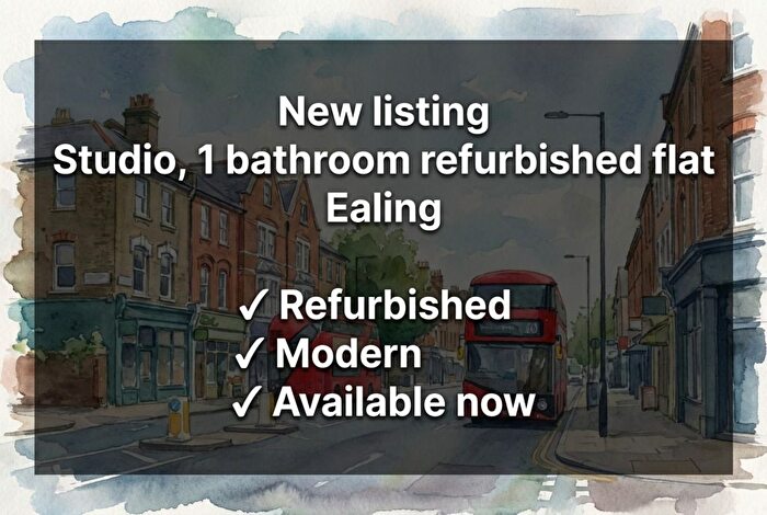 Studio To Rent In Oakfield Gardens, Greenford, UB6