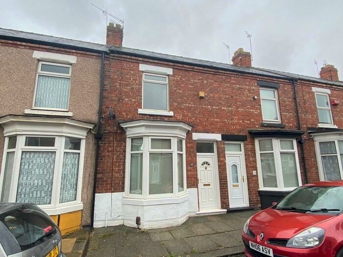 2 Bedroom Terraced House To Rent In Wolsingham Terrace, Darlington, Durham, DL1