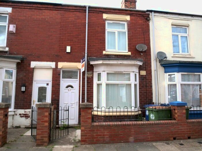 2 Bedroom Terraced House To Rent In Hampden Street, South Bank, Middlesbrough, TS6