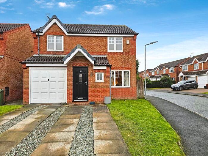 3 Bedroom Detached House For Sale In Knaresborough Close, Bedlington, NE22