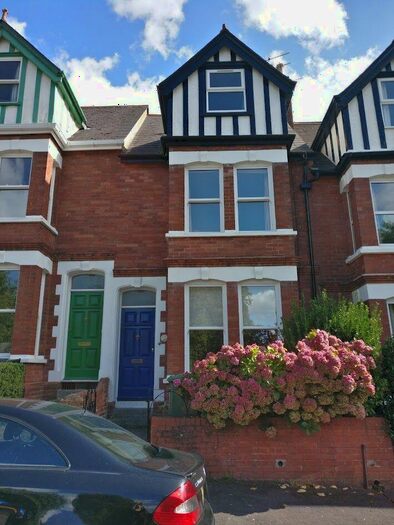 4 Bedroom Terraced House To Rent In Gordon Road, Exeter, EX1