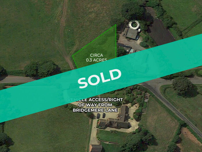 Land For Sale In Land At Broomlands Lodge, Bridgemere Lane, Hatherton, Nantwich, CW5