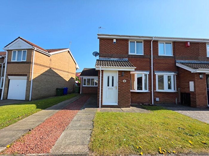 2 Bedroom Semi-Detached House For Sale In Pendleton Drive, Cramlington, NE23