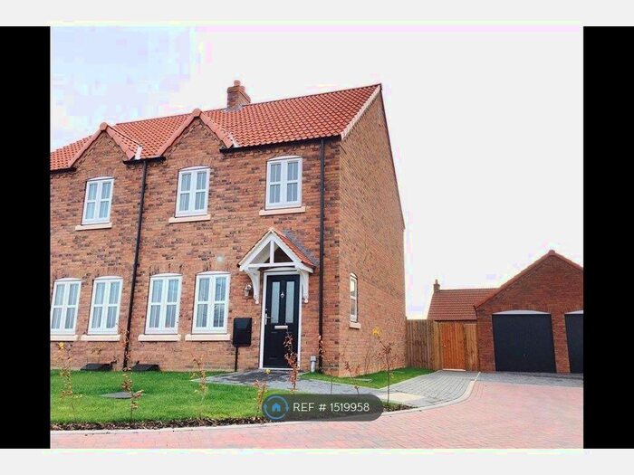 3 Bedroom Semi-Detached House To Rent In Hawks Road, Welton, Lincoln, LN2