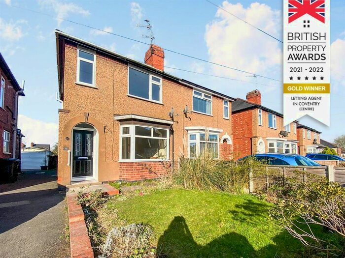 2 Bedroom Semi-Detached House To Rent In Burnham Road, Whitley, Coventry, CV3