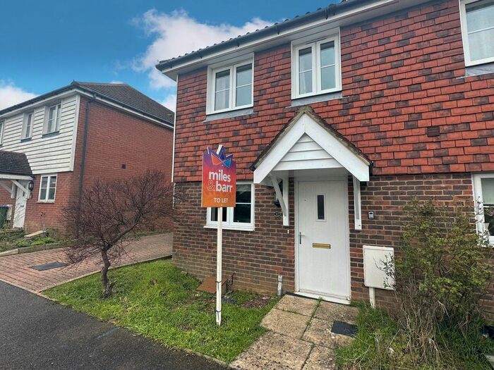 2 Bedroom Terraced House To Rent In Pannell Drive, Hawkinge, CT18