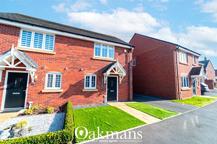 2 Bedroom Semi Detached House For Sale In Maynard Drive, Copcut, Droitwich, Worcestershire, WR9