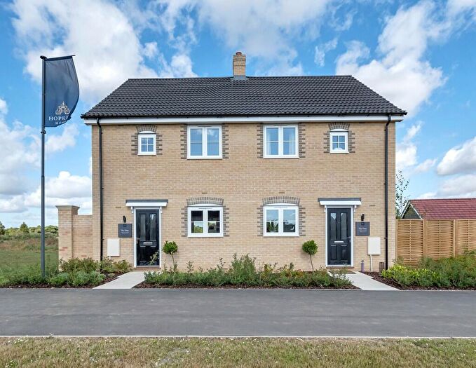 2 Bedroom Semi-Detached House For Sale In The Elms, Woolpit, Suffolk, IP30