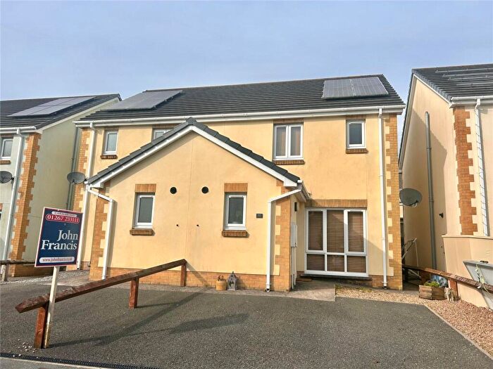 2 Bedroom Semi-Detached House For Sale In Cae Gwyrdd, St. Clears, Carmarthen, Carmarthenshire, SA33