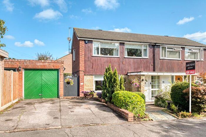 3 Bedroom Semi-Detached House For Sale In High Tree Close, Row Town., KT15