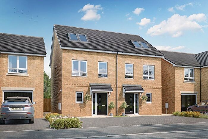 3 Bedroom Semi-detached House For Sale In "The Harrton - Plot " At Elmwood Grange, Yarm Back Lane, Stockton-On-Tees, TS21