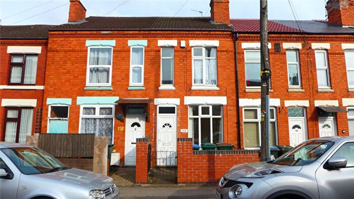 2 Bedroom Terraced House To Rent In Shakespeare Street, Stoke, Coventry, West Midlands, CV2