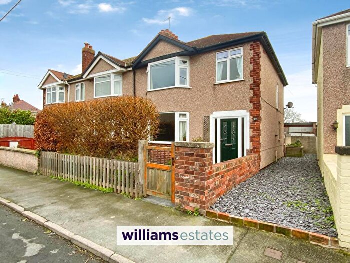3 Bedroom Semi-Detached House For Sale In Stanley Park Avenue, Rhyl, LL18