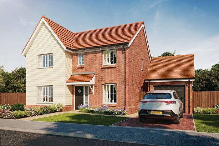4 Bedroom Detached House For Sale In "The Philosopher" At Cedar Close, Bacton, Stowmarket, IP14