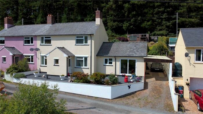 3 Bedroom Semi-Detached House For Sale In Tan Hinon, Old Hall, Llanidloes, Powys, SY18
