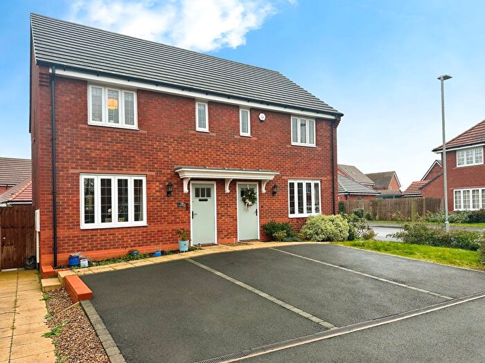 2 Bedroom Semi-Detached House For Sale In Marshall Way, Bilbrook, South Staffordshire, WV8