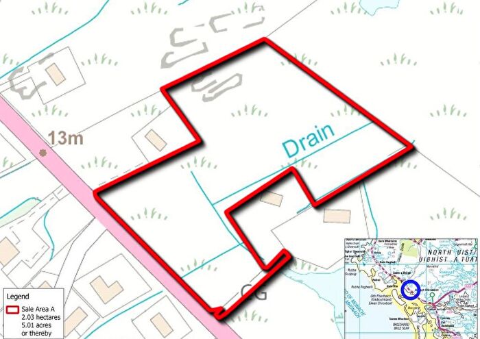 Land For Sale In Plot A, Claddach Kirkibost, Isle Of North Uist, HS6