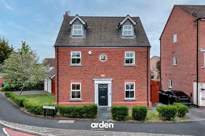 5 Bedroom Detached House For Sale In Compass Way, Bromsgrove, B60