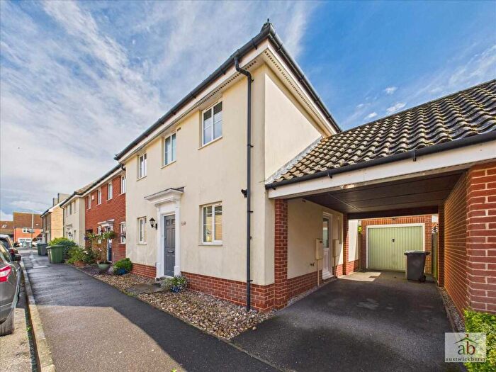 3 Bedroom End Of Terrace House For Sale In Thomas Crescent, Kesgrave, IP5