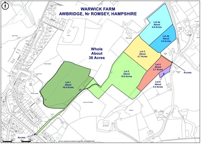 Land For Sale In Lot B Awbridge, Nr Romsey, SO51
