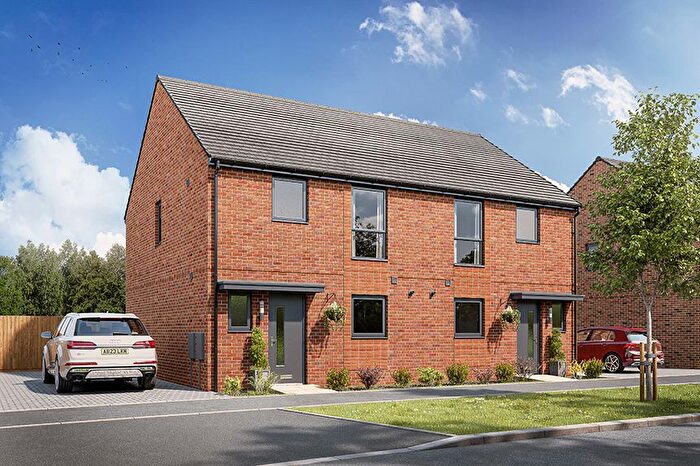 3 Bedroom Semi-Detached House For Sale In "The Eveleigh" At Cork Lane, Glen Parva, Leicester, LE2