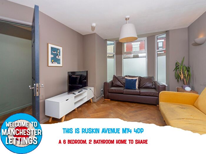 6 Bedroom Terraced House To Rent In Ruskin Avenue Manchester, M14
