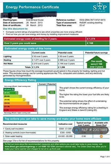 2 Bedroom End Of Terrace House To Rent In Baglan Street, Treherbert, CF42