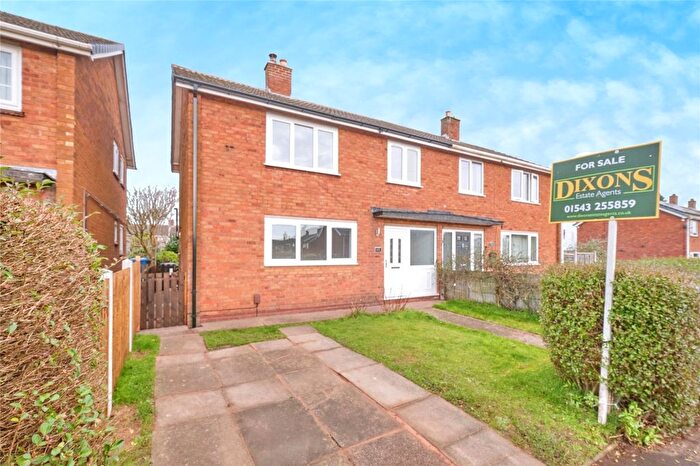 3 Bedroom Semi-Detached House For Sale In Tuppenhurst Lane, Rugeley, Staffordshire, WS15