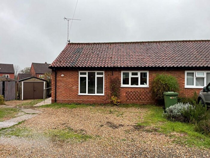 2 Bedroom Semi-Detached Bungalow For Sale In Orchard Close, North Elmham, Dereham, Norfolk, NR20