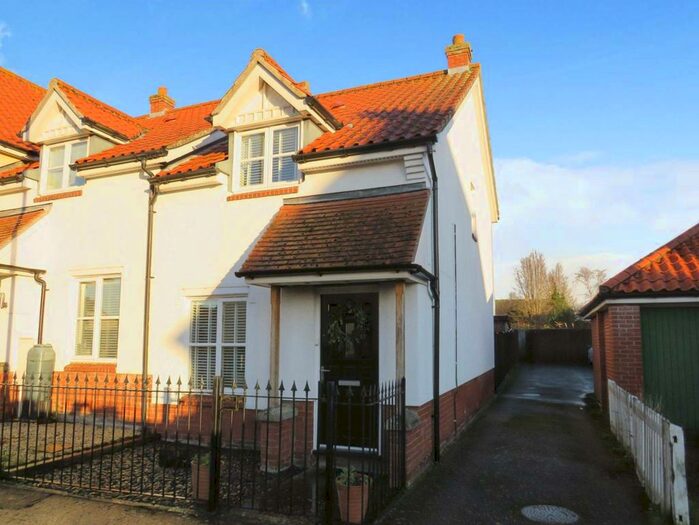2 Bedroom Semi-Detached House For Sale In Smiths Close, Dickleburgh, Diss, IP21
