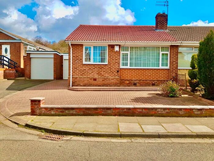 2 Bedroom Semi-Detached Bungalow To Rent In Hunstanton Court, Chowdene, Gateshead, NE9