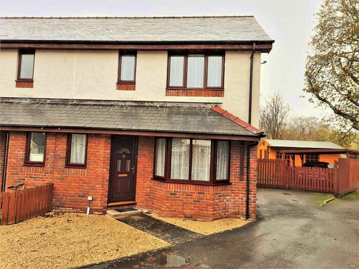 2 Bedroom Semi-Detached House For Sale In Clos Henri, Llanilar, Aberystwyth SY23