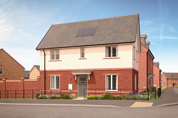 3 Bedroom Detached House For Sale In "The Lebberston" At Cherry Square, Off Winchester Road, Basingstoke, RG23