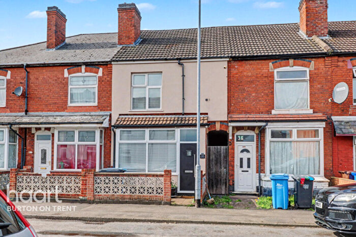 3 Bedroom Terraced House For Sale In South Uxbridge Street, Burton-On-Trent, DE14