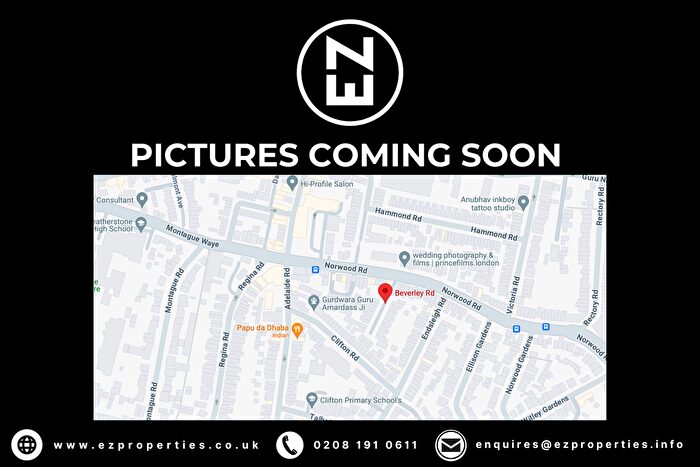 Studio To Rent In Beverley Road, Southall, UB2