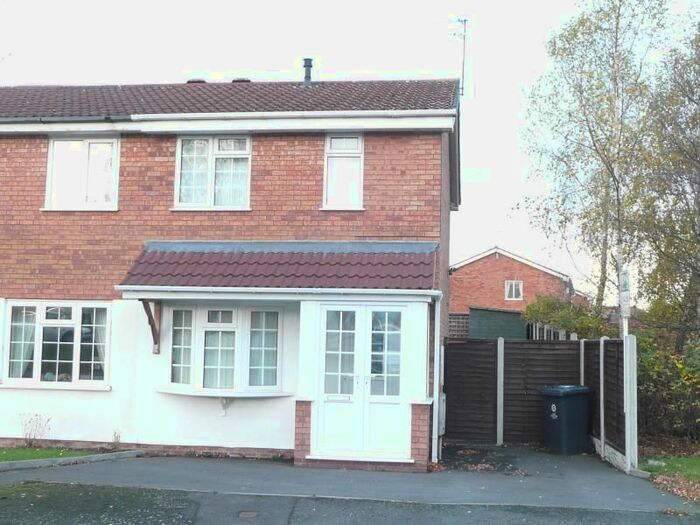 2 Bedroom Semi-Detached House To Rent In Paxton Avenue, Perton, Wolverhampton WV6