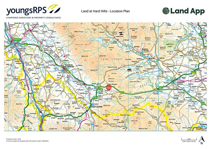 Land For Sale In Land At Hard Hills, South Stainmore, Kirkby Stephen, CA17