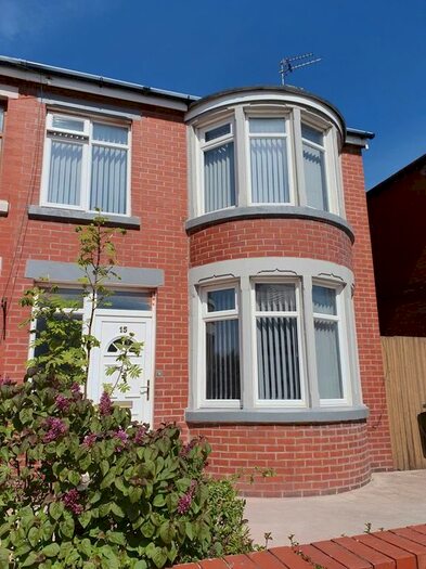 3 Bedroom Semi-Detached House To Rent In Blenheim Avenue, Blackpool, Lancashire, FY1