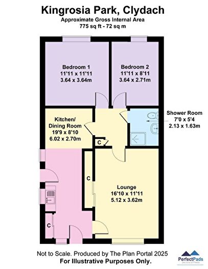 2 Bedroom Bungalow For Sale In Kingrosia Park, Clydach, Swansea, SA6