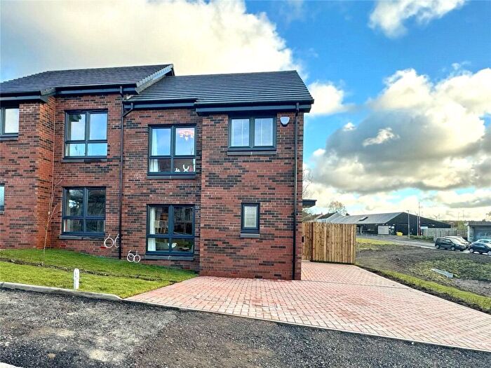3 Bedroom Semi Detached House For Sale In Abernethy Road, Newmains, North Lanarkshire, ML2