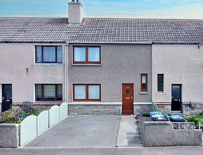 2 Bedroom Terraced House For Sale In Cliff Cottages, Papigoe, Wick, Caithness, KW1