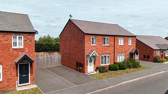 2 Bedroom Semi Detached House For Sale In Sherholt Road, Rolleston-on-Dove, Burton-on-Trent, Staffordshire, DE13
