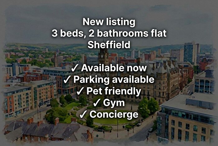 3 Bedroom Flat To Rent In Milton Street, Sheffield, S3